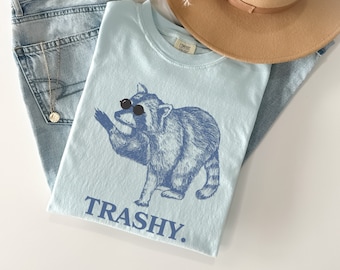 Raccoon shirt, Vintage Raccoon T Shirt, Funny Raccoon Shirt, Nostalgia Shirt, Meme shirt, Y2K Shirt, Mental Health Shirt, Funny Shirt