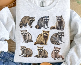 Raccoon shirt, Y2K Shirt, Raccoon Lovers, Vintage Raccoon Sweatshirt, Funny Raccoon Shirt, Nostalgia Shirt, Meme shirt, Y2K Shirt, Funny Tee