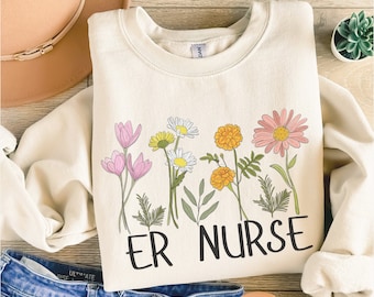 Emergency Nurse Sweatshirt, ER Nurse Sweatshirt, Emergency Room Nurse Shirt, Emergency Nurse Hoodie, Emergency Department Sweatshirt