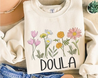 Birth Doula Sweatshirt, Midwife Crewneck, Labor and Delivery Gift, Midwife Crewneck, Doula Sweatshirt, Doula Shirt, Gift for Doula, Nurse