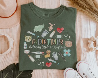 Pediatrics Shirt, Pediatrics Nurse, Peds Nurse Shirt, Cute Peds Crewneck, Pediatric Nurse Gift, Pediatrics Gift, Gift for Peds Nurse, Nurses