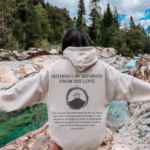 Bible Verse Hoodie, Christian Hoodie, Jesus Hoodie, Religious Sweatshirt, Christian Apparel, Faith Shirt, Jesus Shirt, Christian Gift