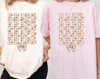 Custom Bachelorette Shirts, Custom Last Name Shirt, Custom Wifey Shirt, Bridal Shower Gift, Bridal Party Shirts, Personalized, Custom Gift