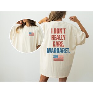 I Don&#39;t Really Care Margaret, JD Vance Shirt, Funny JD Vance Shirt, Funny Trump Shirt, Republican Shirt, Trump Vance Shirt, Conservative Tee