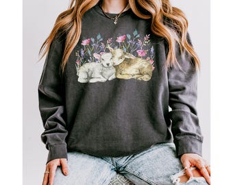 Goats Shirts, Goat Lover Shirt, Cute Goats Shirt, Farm Animal Shirt, Farmer Girl Shirt, Farm Animal Tshirt for Women, Homestead Shirt, Gift