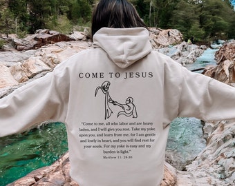 Christian Hoodie, Bible Verse Hoodie, Jesus Hoodie,  Christian Apparel, Faith Shirt, Religious Sweatshirt, Jesus Shirt, Christian Gift