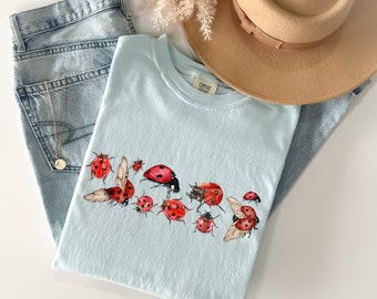 Cottagecore Shirt, Gardening Shirt, Bugs Shirt, Vintage Shirt, Insect Shirt, Nature Lover Shirt, Garden, Entomology Gift, Insect Lover Gift