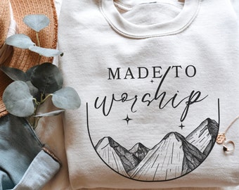 Christian Shirts, Bible Verse Sweatshirt, Christian Apparel, Faith Sweatshirt, Worship Shirt, Religious Shirt, Jesus Shirt, Christian Gift