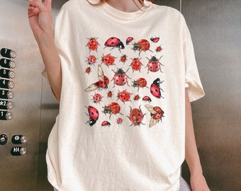 Cottagecore Shirt, Gardening Shirt, Bugs Shirt, Vintage Shirt, Insect Shirt, Nature Lover Shirt, Garden, Entomology Gift, Insect Lover Gift