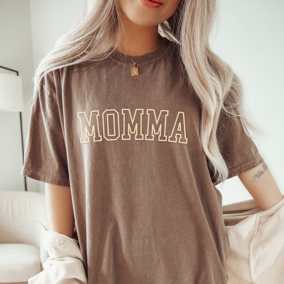 Momma Shirt, Momma Crewneck, Momma Tshirt, Mommy Shirt, Gift for Momma, Vintage Mama Tee, Momma Sweatshirts, Mama Crewneck, Mom Baby Shower