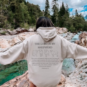 Christian Hoodie, Bible Verse Hoodie, Jesus Hoodie, Religious Sweatshirt, Christian Apparel, Faith Shirt, Jesus Shirt, Christian Gift