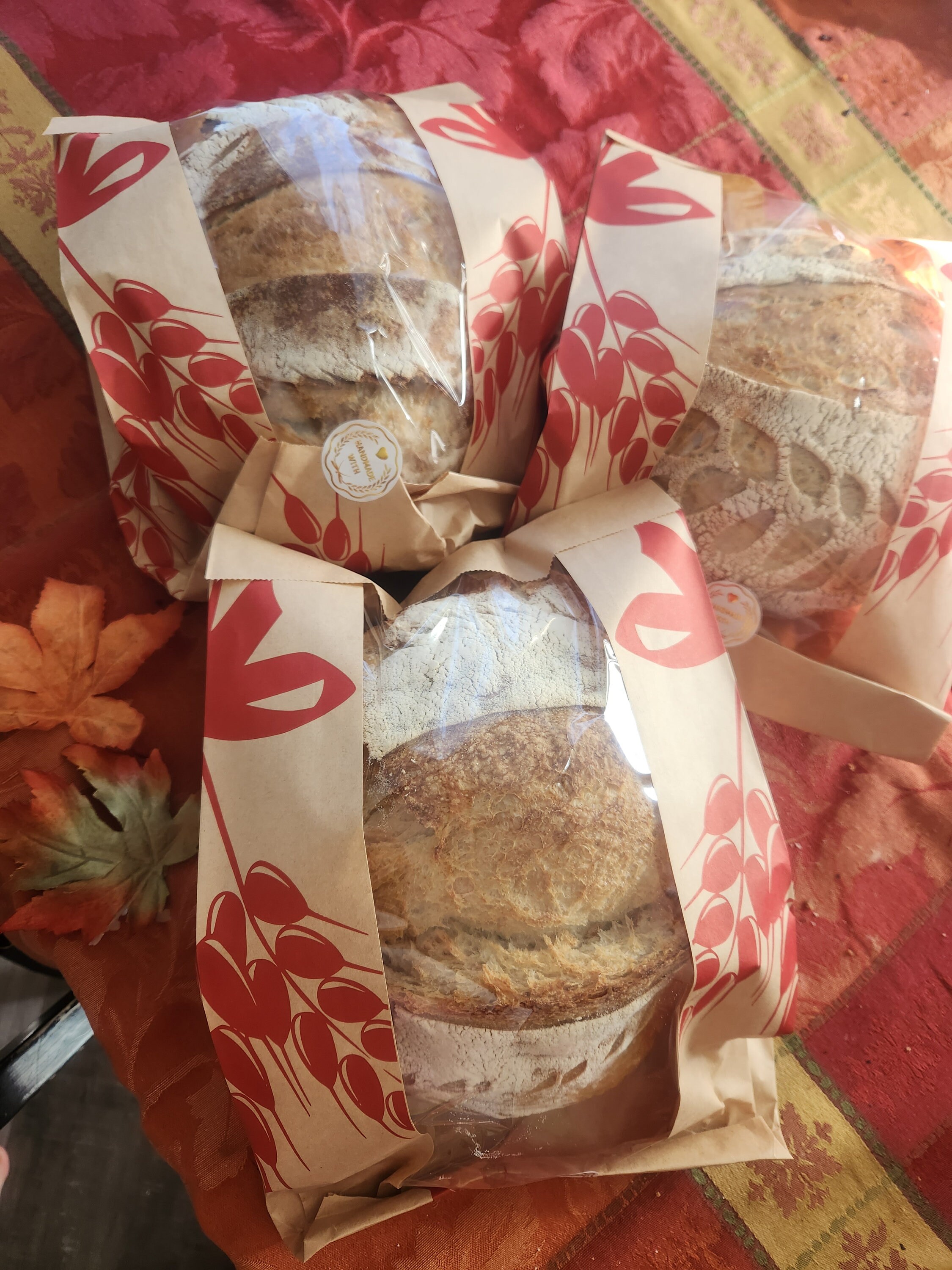 Homemade Long Fermented Sourdough Bread Etsy