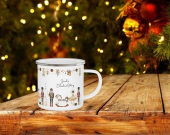 Tazza di Natale da campeggio, Tazza Schiaccianoci, Tazza di Natale 2023