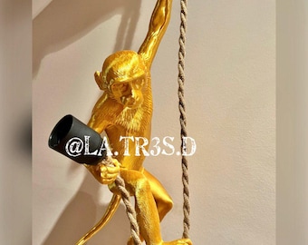 Monkey ceiling lamp
