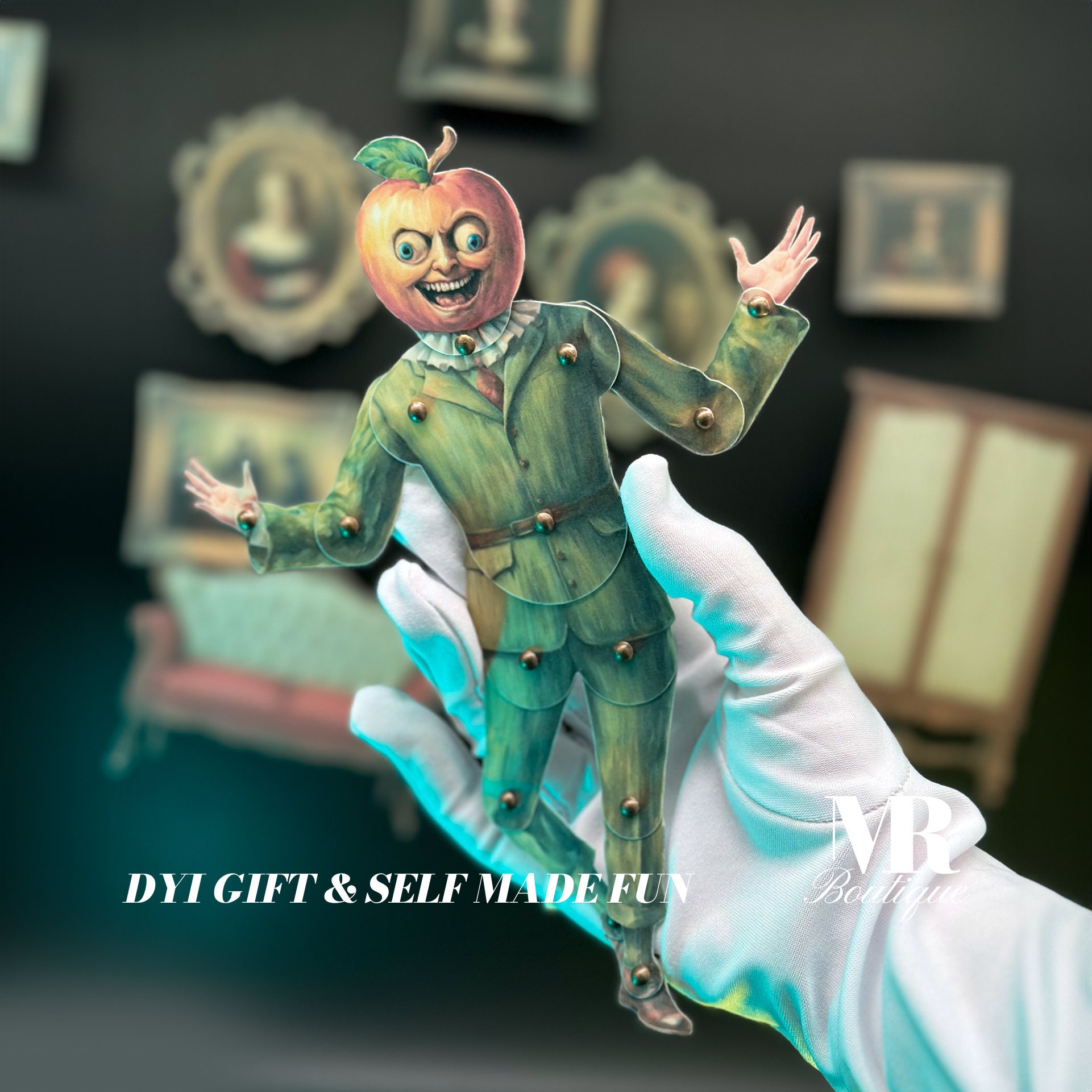 Apple head dolls - Etsy 日本