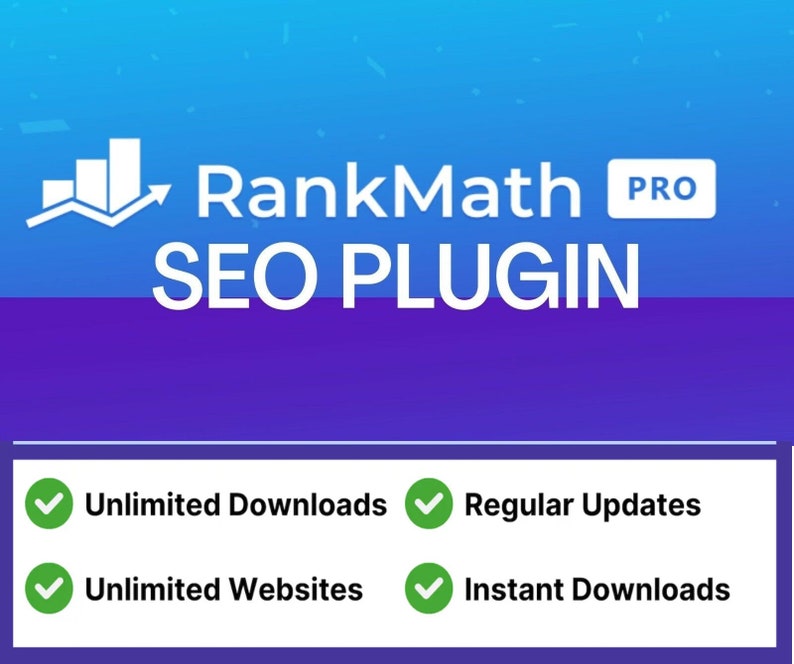 Rank Math SEO PRO 3.0.61 Premium Business Plugin WordPress Licenza GPL Ultima versione Siti Web Aggiornamenti a vita WordPress Rank Math immagine 1