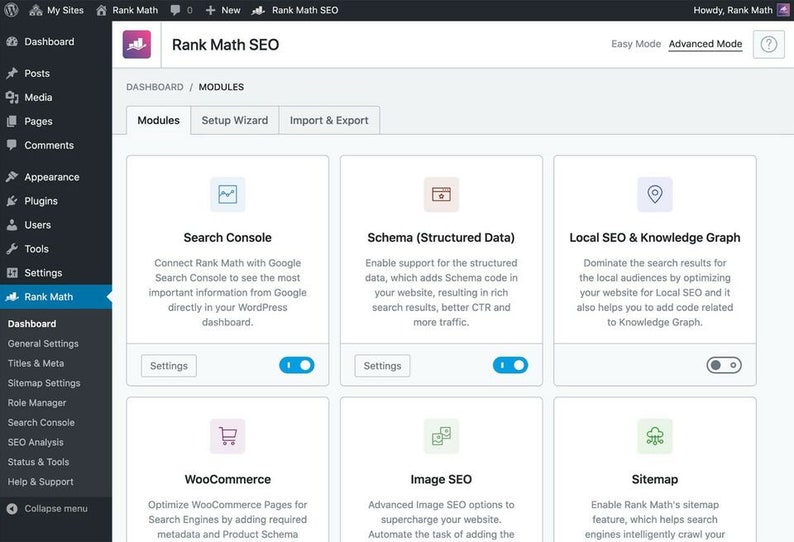 Rank Math SEO PRO 3.0.61 Premium Business Plugin WordPress Licenza GPL Ultima versione Siti Web Aggiornamenti a vita WordPress Rank Math immagine 2