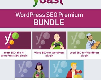 Yoast SEO Premium 22.3 PAQUETE Complemento de WordPress + WooCommerce + Video + Noticias + GPL local Última versión Sitios web Actualizaciones de por vida WordPress