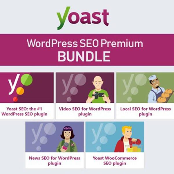 Yoast SEO Premium 22.6 BUNDLE Plugin WordPress + WooCommerce + Vidéo + Actualités + GPL locale Dernière version Sites Web Mises à jour à vie WordPress