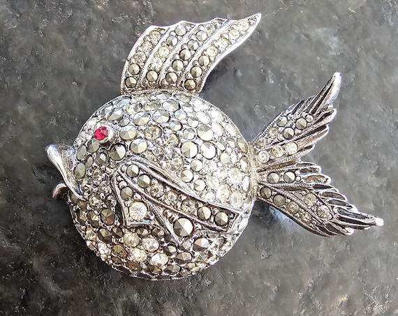 LES BERNARD INC ヴィンテージブローチ Vintage les bernard brooch - Gem