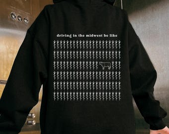 Midwest Sweatshirt Midwest Crew Neck Midwest Crewneck Midwest Hoodie Midwest Is Best Minnesota Sweatshirt Ohio Sweatshirt Indiana Sweatshirt