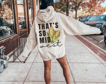 Midwest Sweatshirt Midwest Crew Neck Midwest Crewneck Midwest Hoodie Midwest Is Best Minnesota Sweatshirt Ohio Sweatshirt Indiana Sweatshirt