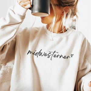 Midwest Sweatshirt Midwest Shirt Midwest Midwest T Shirt Michigan Sweatshirt Indiana Sweatshirt Chicago Sweatshirt Wisconsin Sweatshirt
