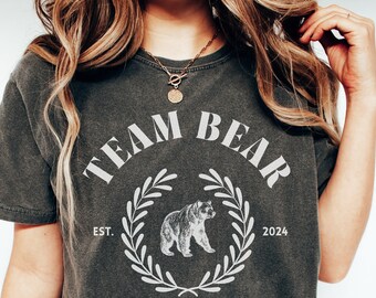 Team Bear I Choose The Bear Granola Girl Gorpcore Preppy Stuff Granola Girl Aesthetic Old Money Aesthetic Bear Shirt Hiking Shirt Feminist