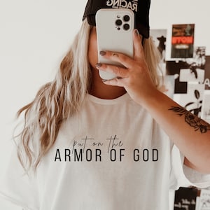 Armor Of God Armor Of God T Shirt Jesus Christ Is Lord Jesus Is King Shirt Follow Jesus Christian Clothes Holy Spirit