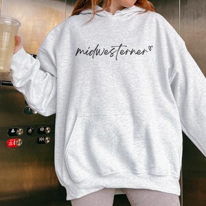 Midwest Sweatshirt Midwest Crew Neck Midwest Crewneck Midwest Hoodie Midwest T Shirt Midwest TShirt Indiana T Shirt Midwest Shirt Midwest
