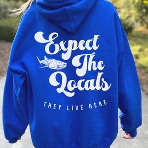Whale Shark Respect The Locals Preppy Stuff Granola Girl Hawaii Sweatshirt Mermaidcore Mermaid Core Ocean Animal Shirt Ocean Beach Hoodie