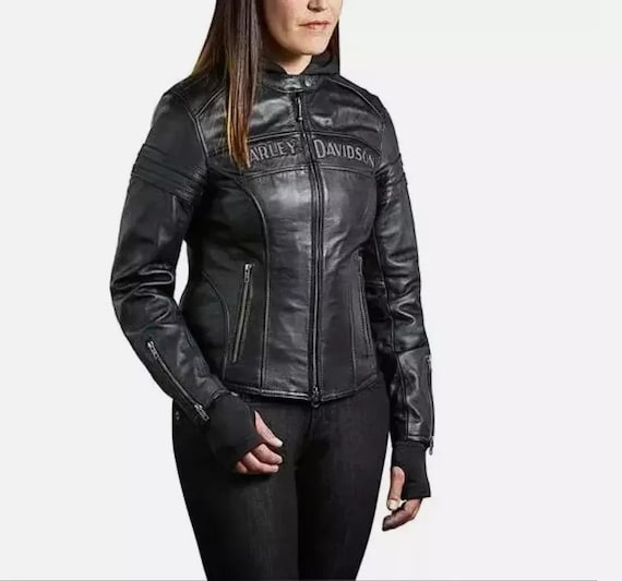 Harley miss enthusiast jacket top
