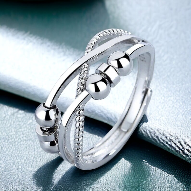 Silver ring for girls with price sale