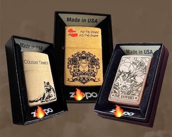 Custom Engraved Lighter: Personalized Keepsake Gift