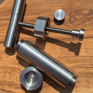 Jumbo 100% Stainless Steel Heavy Duty Pollen Press