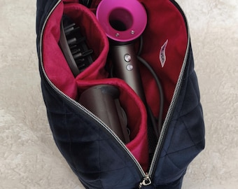 Bolsa Dyson Supersonic, estuche de viaje para secador de pelo, organizador personalizado