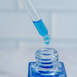 Blue Tansy Hydrating Soothing Serum | Organic SkinCare | Natural Facial Care | Illuminating Botanical Glow Serum - Natural Radiance