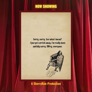 Monty Python Quote Card Funny Movie Greeting Card Printable Card, Digital Download, Instant Download