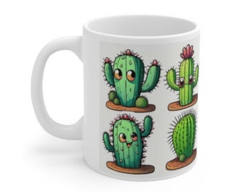 Mug Cartoon Cactus