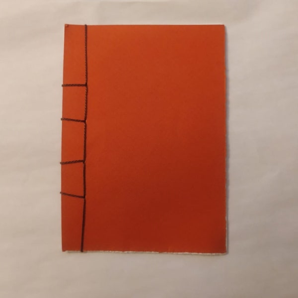 A6 notebook "Japanese binding"
