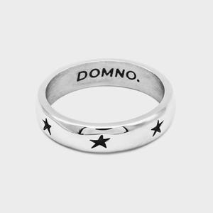 Sternen Bandring | sauberer Ring | Minimalist Stern Muster Schmuck