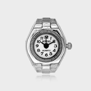 Watch Face Ring | Working Timepiece Ring | Funky Retro Statement Piece