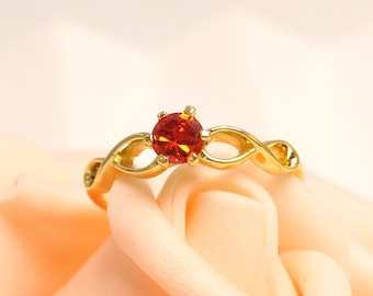 Anillo de piedra de nacimiento personalizado, anillo grabado personalizado, anillos de plata de ley, anillo personalizado, regalo para mamá, regalo de promesa para ella