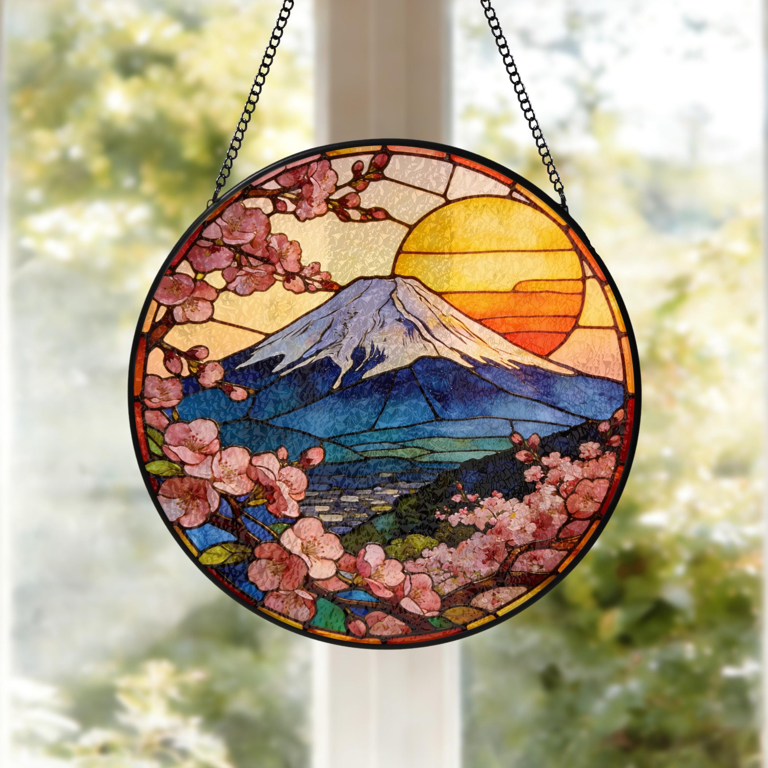 Fuji Stained Glass - Etsy