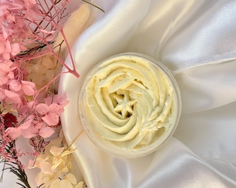Organic Whipped body butter-Shea body butter-Handmade body butter- 100g Fragrance FREE