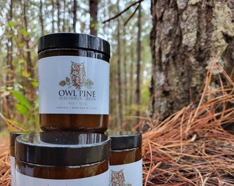 8 oz Raw Pine Sap (Oleoresin)