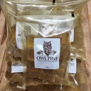 OwlPine Pine Gum Rock Rosin Cubes (1 lb)