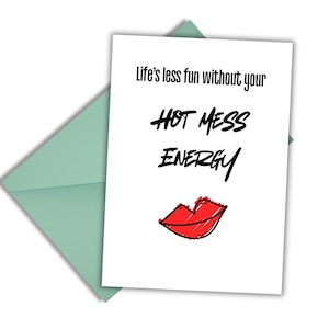 Funny Greeting Card; Printable Sarcastic Card; Downloadable BFF Card; Adult Humor