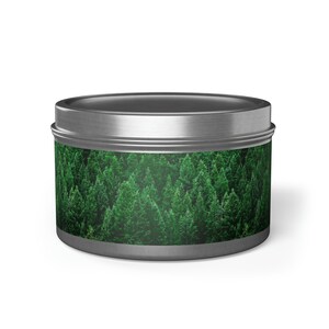 Forest Relaxation Tin Candles