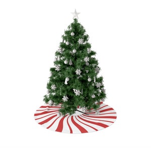 Candy Cane Swirl kerstboomrok